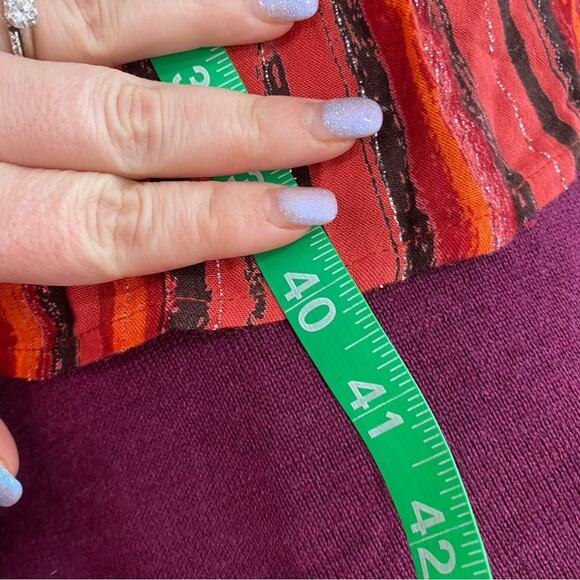 Raga | Red & Burnt Orange Metallic Thread Boho Dress - Picture 13 of 15